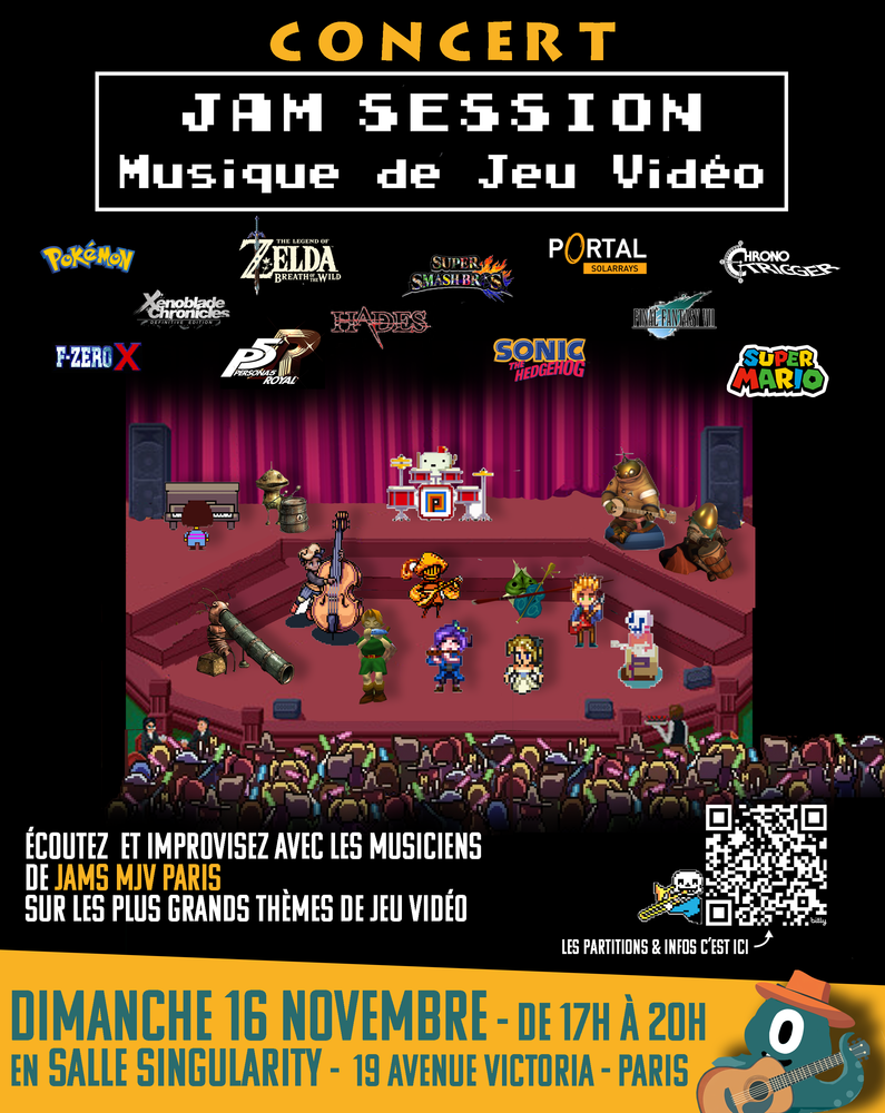 JAM SESSION !! dimanche 16 novembre (à PARIS)